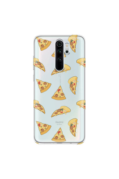 XIAOMI - Xiaomi Redmi Note 8 Pro - Soft Clear Case - Pizza Phone Case