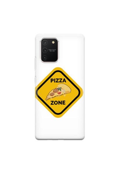 SAMSUNG - Galaxy S10 Lite - Soft Clear Case - Pizza Zone Phone Case