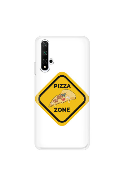 HONOR - Honor 20 - Soft Clear Case - Pizza Zone Phone Case