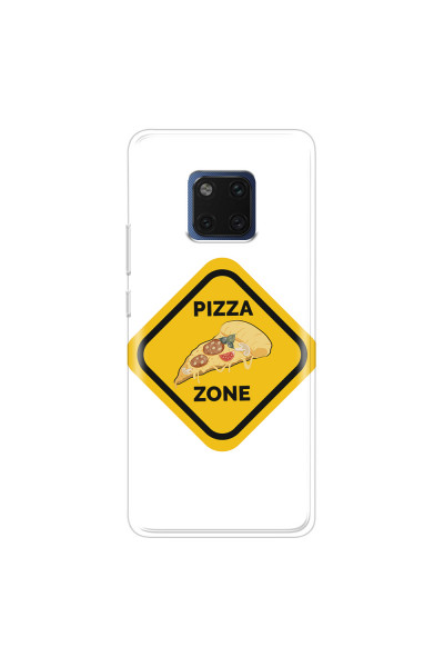 HUAWEI - Mate 20 Pro - Soft Clear Case - Pizza Zone Phone Case