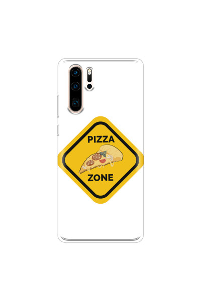 HUAWEI - P30 Pro - Soft Clear Case - Pizza Zone Phone Case