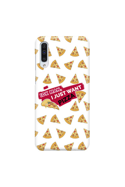 SAMSUNG - Galaxy A50 - 3D Snap Case - Want Pizza Men Phone Case