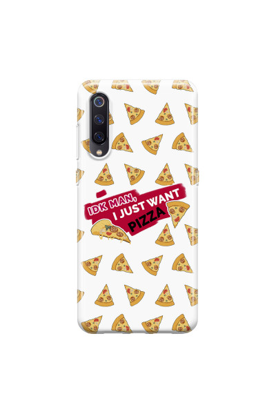 XIAOMI - Mi 9 - Soft Clear Case - Want Pizza Men Phone Case