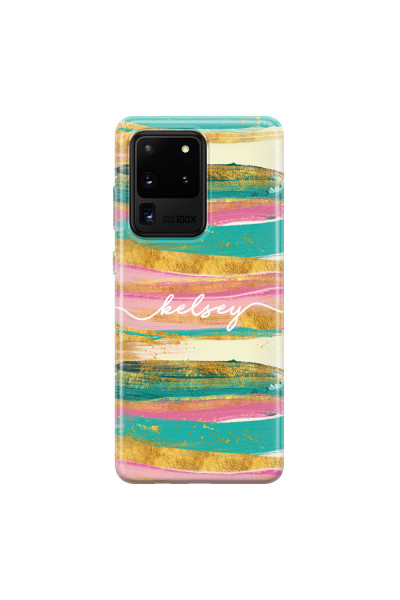 SAMSUNG - Galaxy S20 Ultra - Soft Clear Case - Pastel Palette