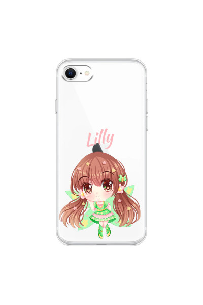 APPLE - iPhone SE 2020 - Soft Clear Case - Chibi Lilly