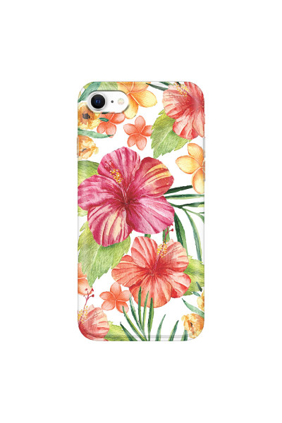 APPLE - iPhone SE 2020 - Soft Clear Case - Tropical Vibes