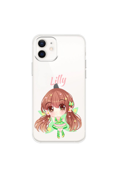 APPLE - iPhone 12 Mini - Soft Clear Case - Chibi Lilly