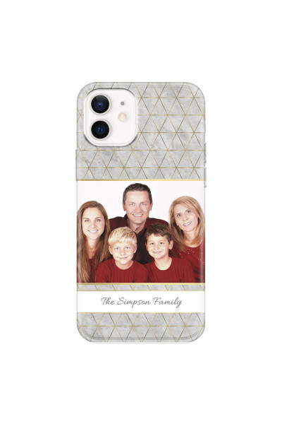 APPLE - iPhone 12 Mini - Soft Clear Case - Happy Family