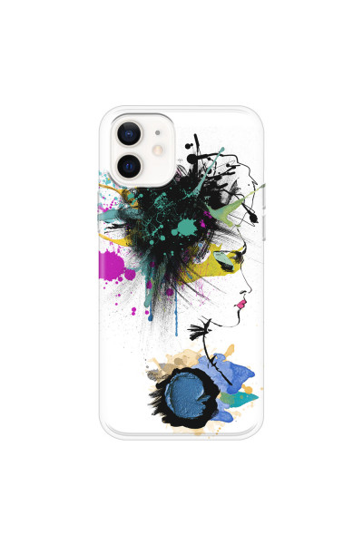 APPLE - iPhone 12 Mini - Soft Clear Case - Medusa Girl