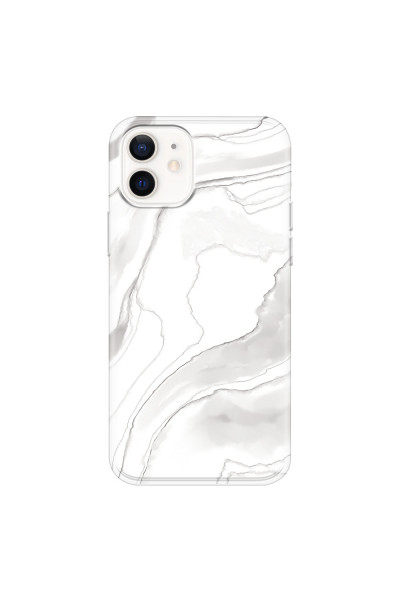 APPLE - iPhone 12 Mini - Soft Clear Case - Pure Marble Collection III.