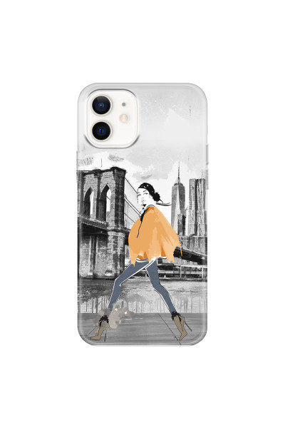 APPLE - iPhone 12 Mini - Soft Clear Case - The New York Walk