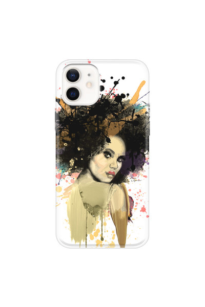 APPLE - iPhone 12 Mini - Soft Clear Case - We love Afro