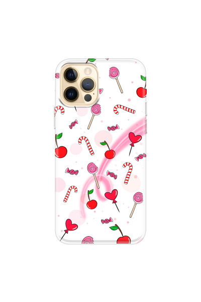 APPLE - iPhone 12 Pro - Soft Clear Case - Candy White