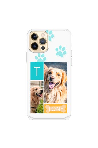 APPLE - iPhone 12 Pro - Soft Clear Case - Dog Collage