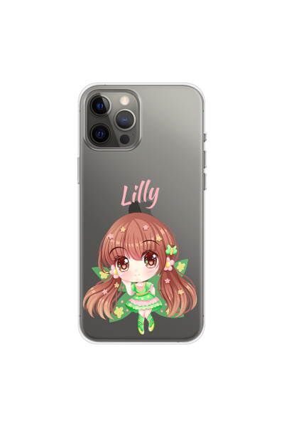 APPLE - iPhone 12 Pro Max - Soft Clear Case - Chibi Lilly