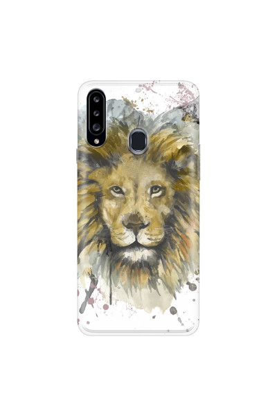 SAMSUNG - Galaxy A20S - Soft Clear Case - Lion