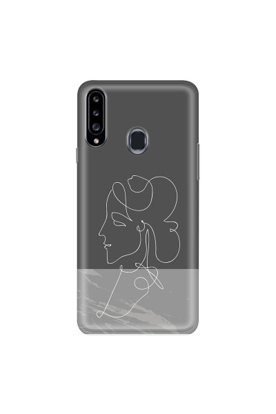 SAMSUNG - Galaxy A20S - Soft Clear Case - Miss Marble