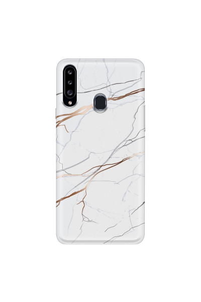 SAMSUNG - Galaxy A20S - Soft Clear Case - Pure Marble Collection IV.