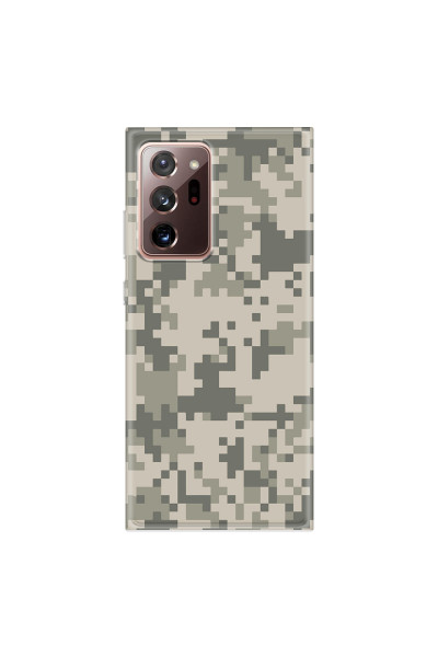 SAMSUNG - Galaxy Note20 Ultra - Soft Clear Case - Digital Camouflage