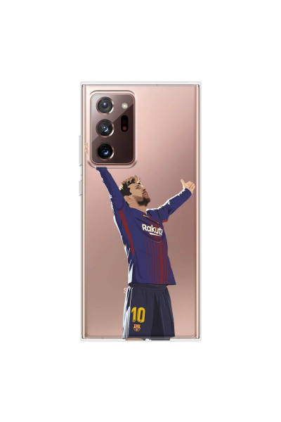 SAMSUNG - Galaxy Note20 Ultra - Soft Clear Case - For Barcelona Fans