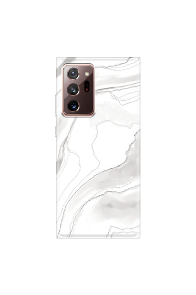 SAMSUNG - Galaxy Note20 Ultra - Soft Clear Case - Pure Marble Collection III.