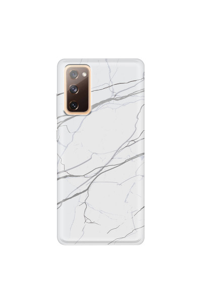 SAMSUNG - Galaxy S20 FE - Soft Clear Case - Pure Marble Collection V.