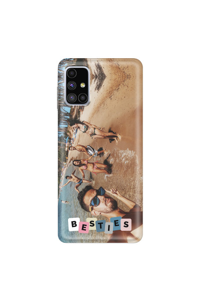 SAMSUNG - Galaxy M51 - Soft Clear Case - Besties Phone Case