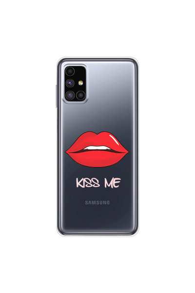 SAMSUNG - Galaxy M51 - Soft Clear Case - Kiss Me Light