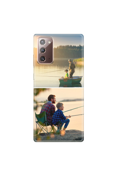 SAMSUNG - Galaxy Note20 - Soft Clear Case - Collage of 2