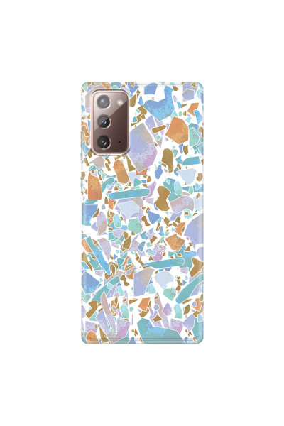 SAMSUNG - Galaxy Note20 - Soft Clear Case - Terrazzo Design VIII