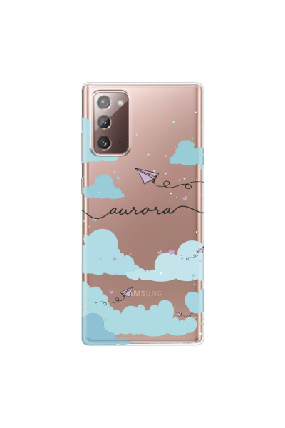 SAMSUNG - Galaxy Note20 - Soft Clear Case - Up in the Clouds
