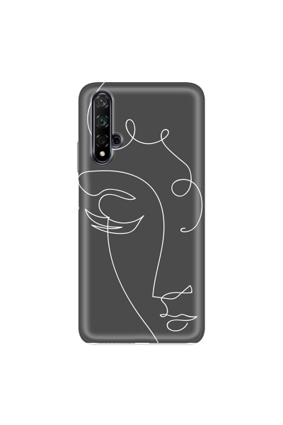HUAWEI - Nova 5T - Soft Clear Case - Light Portrait in Picasso Style