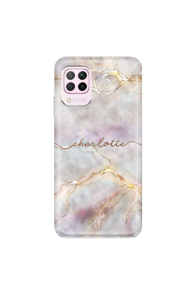 HUAWEI - P40 Lite - Soft Clear Case - Marble Rootage