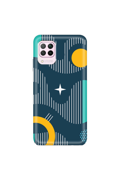 HUAWEI - P40 Lite - Soft Clear Case - Retro Style Series IV.