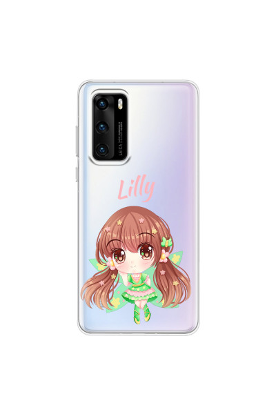 HUAWEI - P40 - Soft Clear Case - Chibi Lilly