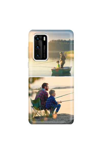 HUAWEI - P40 - Soft Clear Case - Collage of 2