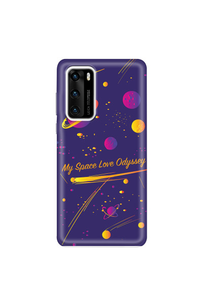 HUAWEI - P40 - Soft Clear Case - Love Space Odyssey