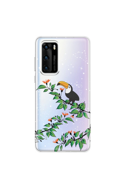 HUAWEI - P40 - Soft Clear Case - Me, The Stars And Toucan