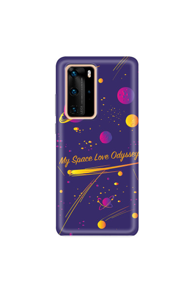 HUAWEI - P40 Pro - Soft Clear Case - Love Space Odyssey
