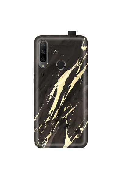 HONOR - Honor 9X - Soft Clear Case - Marble Ivory Black