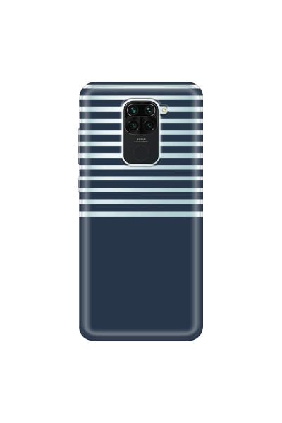 XIAOMI - Redmi Note 9 - Soft Clear Case - Life in Blue Stripes