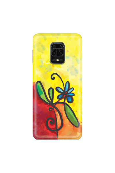XIAOMI - Redmi Note 9 Pro / Note 9S - Soft Clear Case - Flower in Picasso Style