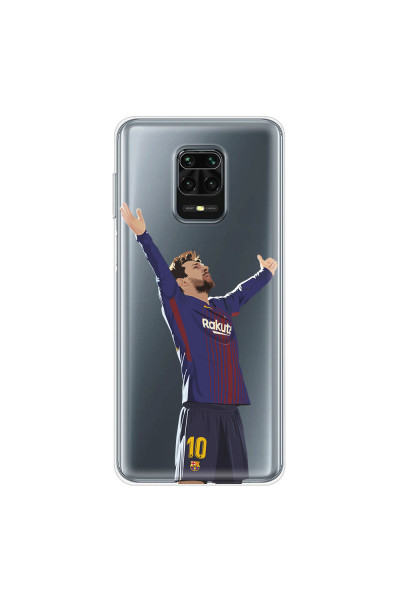 XIAOMI - Redmi Note 9 Pro / Note 9S - Soft Clear Case - For Barcelona Fans