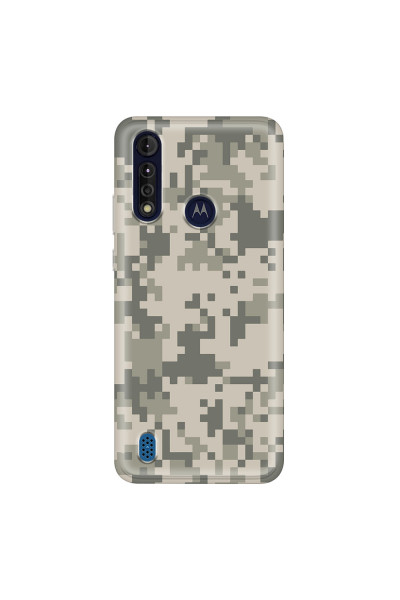 MOTOROLA by LENOVO - Moto G8 Power Lite - Soft Clear Case - Digital Camouflage