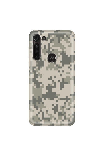 MOTOROLA by LENOVO - Moto G8 Power - Soft Clear Case - Digital Camouflage