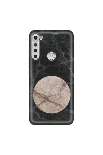 MOTOROLA by LENOVO - Moto One Fusion Plus - Soft Clear Case - Pure Marble Collection VII.