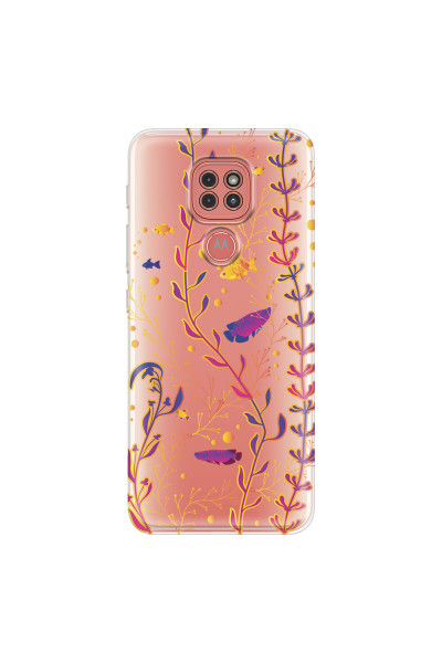 MOTOROLA by LENOVO - Moto G9 Play - Soft Clear Case - Clear Underwater World