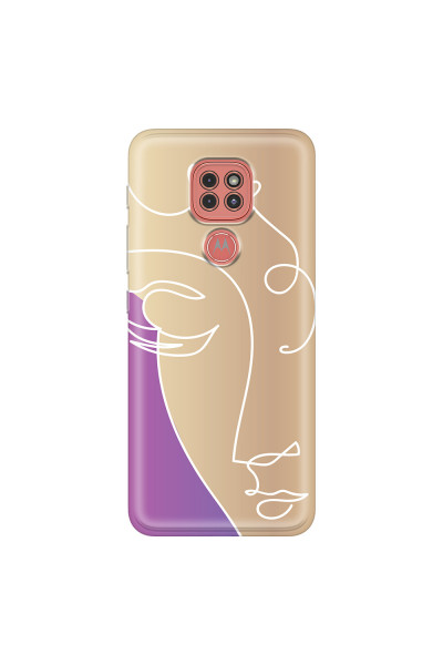 MOTOROLA by LENOVO - Moto G9 Play - Soft Clear Case - Miss Rose Gold