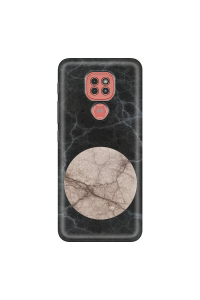 MOTOROLA by LENOVO - Moto G9 Play - Soft Clear Case - Pure Marble Collection VII.