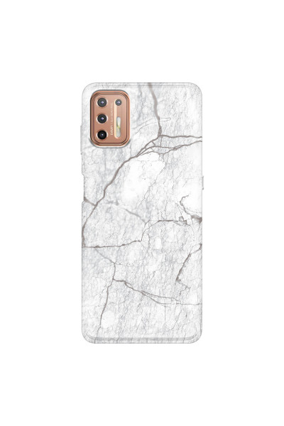 MOTOROLA by LENOVO - Moto G9 Plus - Soft Clear Case - Pure Marble Collection II.
